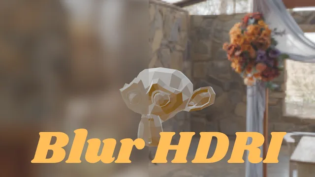Blur HDRI preview